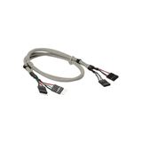 InLine 33440C USB-kabel 0,6 m USB A Beige