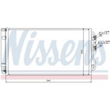 Nissens Condenseur, Climatisation 940236 Bmw 4270545 64504270545 64506804722