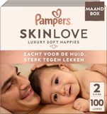 Pampers Skinlove - Taille 2 - 100 Couches - 5-9 kg