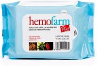 Hemofarm Plus Wet Wipes 20 Envelopes