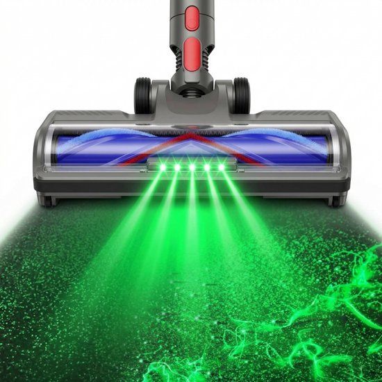 Blossom MAGEANY Stofzuigerborstel - Aangedreven Zuigmond Geschikt voor Dyson Steelstofzuiger V7/V8/V10/V11/V15/G5 - Vloerzuigmond - Stofzuigermondstuk - Stofzuigeraccessoires - Blauw