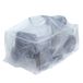 Ribimex PRH090180X100 Afdekzeil voor grote grasmaaiers of kleine tractoren, 180 x 100 x 105 cm hoog