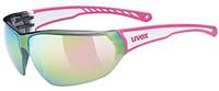 UVEX Sportstyle 204 Glasses, pink/white/mirror pink