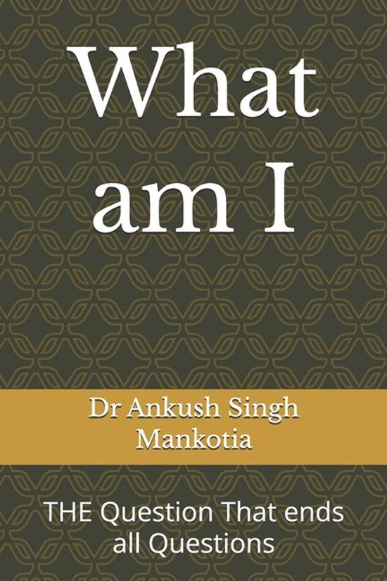 What Independently Published What am I: THE Question That ends all Questions Paperback