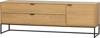 WOOOD Silas Tv-Meubel - Eiken - Melamine - 61x180x44