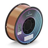Viviform Silk PLA-filament voor 3D-printers, 1 kg rol, diameter 1,75 mm +/- 0,03 mm, koper metallic