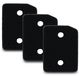 Omgoods Filters Set van 3 - Sponsfilter/Pluisfilter - Fijn/Grof - 207 x 157 x 30 mm - Geschikt voor Miele T1 9164761 - Drogerfilters