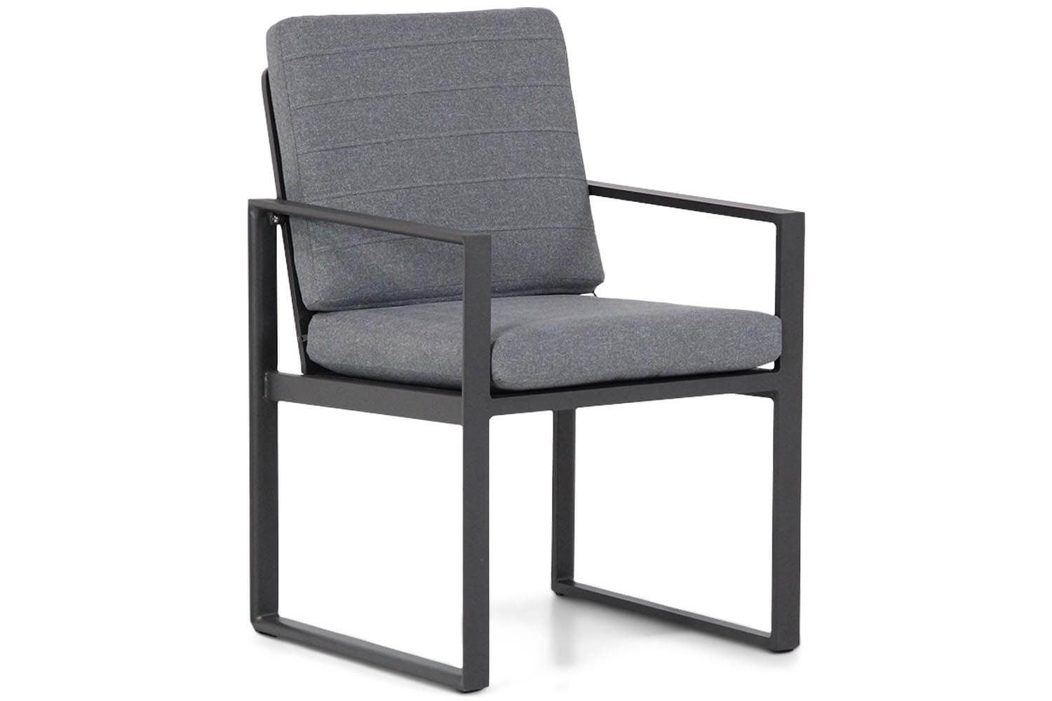 Santika Furniture Zaga dining tuinstoel antraciet