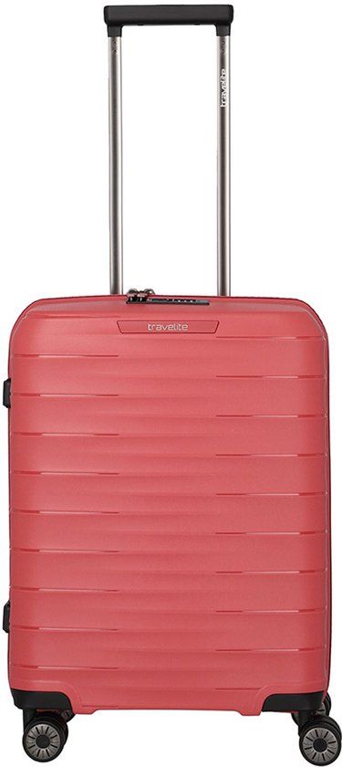 Travelite Mooby Handbagage Koffer 55cm – 39L met TSA Slot - Rood