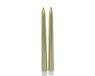 Countryfield Led dinerkaarsen - 2x stuks - Goud - 28 cm - Afstandsbediening