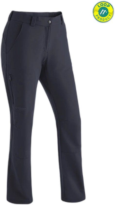 Maier Sports Helga Damesbroek Blauw Maat 40 Polyester