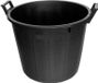 Brixo Bac Rond En Polyéthylène Avec Poignées Noires 32 L 44 cm x 35 H