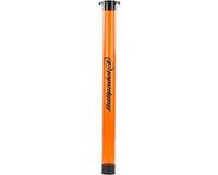 Bullpadel pick up tube / badminton aangeefkoker - transparant oranje