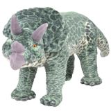 vidaXL Pluche dinosaurus staand XXL groen