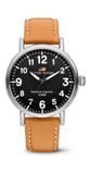 River Woods RW420002 Sacramento horloge Heren - Bruin - Leer 42 mm