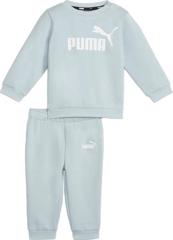 Puma essentials minicats trainingspak in de kleur blauw.