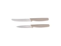 Nordwik Couteau éplucheur 2 pièces Taupe