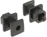 Delock 64023 - Digitale optische Toslink poortbeschermer - 10 stuks - Zwart