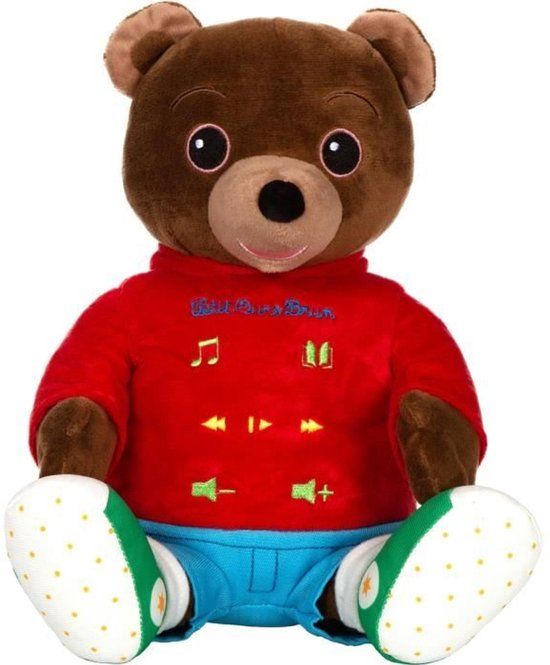 GIPSY TOYS Kleine Bruine Beer Muzikale Pluche - Verteller 28 cm