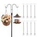 VEVOR Herdershaak, set van 8, 156 cm, dubbele haak