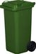 GARDIVO Poubelle 120 litres Vert