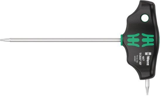 Wera 05023367001 Torx® HF T-greep-schroevendraaier met vasthoudfunctie - 6 x 100 mm - 467