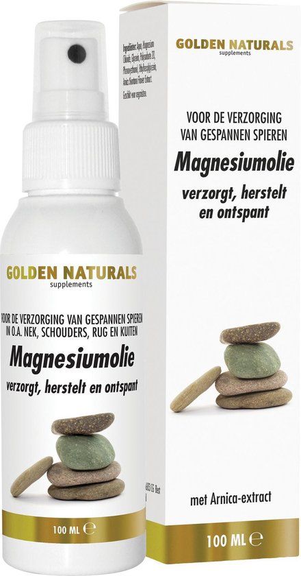 Golden Naturals Magnesiumolie Spray - 100ml