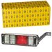 HELLA VALUEFIT Achterlicht - Hybride - 24V - Opbouw - ECE/ADR/GGVS - links - 2VP 340 965-111