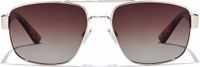 Hawkers Lunettes de soleil unisexe Falcon Argenté Doré Brun Polarisé (Ø 48 mm)