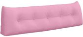 vidaXL Rugkussen Roze 160 x 24 x 50 cm Stof