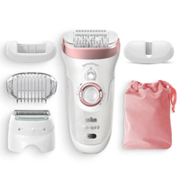 Braun Silk-épil 9-725 Epilator - Roze/Wit