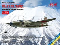 ICM Modelbouwpakket Militaire voertuigen - 48195 Ki-21-Ib Sally - Japanese Heavy Bomber Plastic - 1:48 - Modelbouw