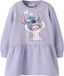 NAME IT NMFANSA STITCH SWE DRESS BRU WDI Meisjes Jurk - Maat 110