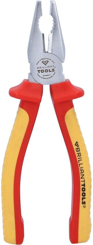 BRILLIANT TOOLS VDE combinatietang 185 mm