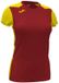 Joma Record II T-shirt Korte Mouwen Dames S Geel/Rood