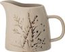 Bloomingville Bea melkkan, Beige, Glas, 250 ml