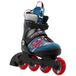 K2 Eddie Pro, patins à roulettes, junior, noir/bleu