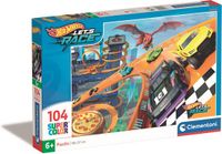 Clementoni Hot Wheels Supercolor Puzzel 104 Stukjes