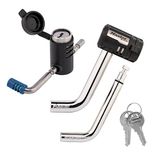 Master Lock 2848DAT Set met gelijke sleutels met ontvanger en koppelingsvergrendeling, 2-delige set