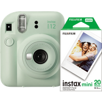 Fujifilm Instax Mini 12 Mint Green + Film (20 stuks)