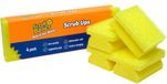 Scrub Daddy Scrub Ups Schoonmaakspons Krasvrij Huishoudspons Geel 4 Stuks