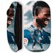 Maniacase Zwarte draadloze muis Vinicius JR Real Madrid blauw Behang