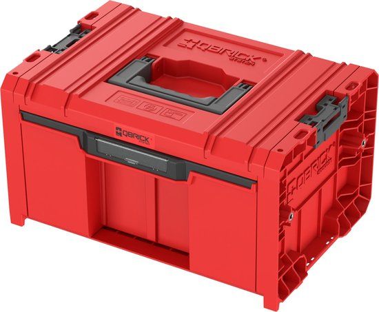 Qbrick System PRO Lade 1 Gereedschapskoffer 2.0 Basic RED Ultra HD 450 x 310 x 244 mm