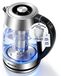 OEM Glazen waterkoker, 1,7 liter, keramische basis, 2200 W, temperatuurregeling 60-100 °C