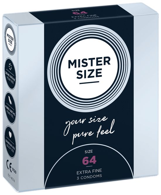 MISTER SIZE 64 Condooms - 3 stuks