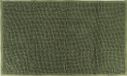 Tendance Tapis de bain microfibre - faible hauteur de poils - vert - 45x75 cm