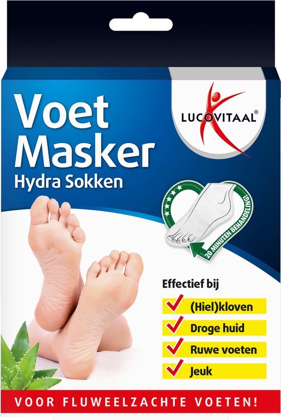 Lucovitaal Voetmasker Hydra Sokken