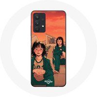 Maniacase Samsung Galaxy A32 5G Geval Inktvis Spel Kang Sae Byeok 067 Ji Yeong 240