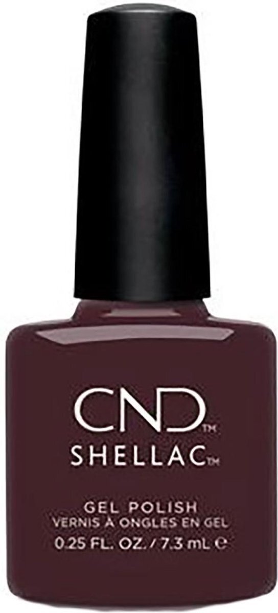 Cnd - Colour - Shellac - Gellak - Black Cherry - 7,3 ml