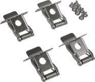 Maclean MCE544 4x Veerklemmen voor LED-paneel Montagekit - Grijs